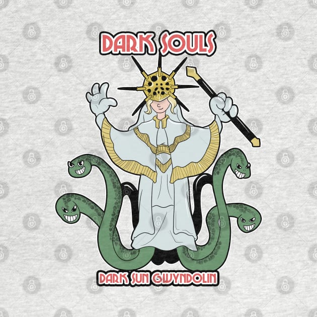 DARK SUN GWYNDOLIN IN CUPHEAD STYLE! by Mustakro